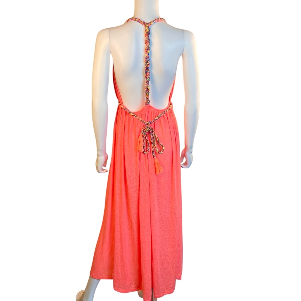 New Pitusa Athena Braided Back Maxi Sundress Small - Picture 8 of 12